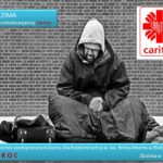 plakat Caritas "Idzie zima"