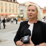 Dyrektor ZSE Anna Niczyporuk udziela wywiadu