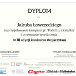 Dyplom Jakuba Łowczeckiego