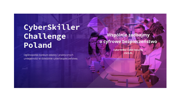 Baner promujący CyberSkiller Challenge Poland