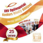 XXV Ogólnopolski Konkurs Wiedzy Biblijnej - plakat
