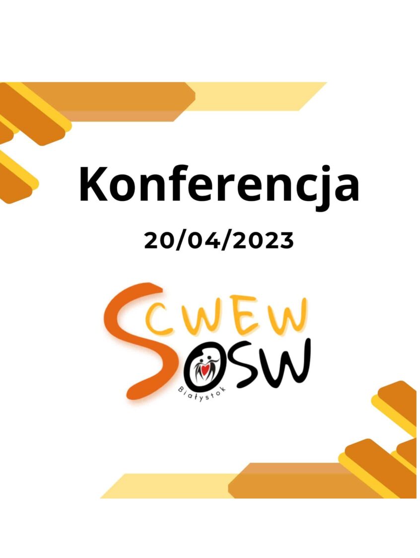 Konferencja SCWEW - plakat